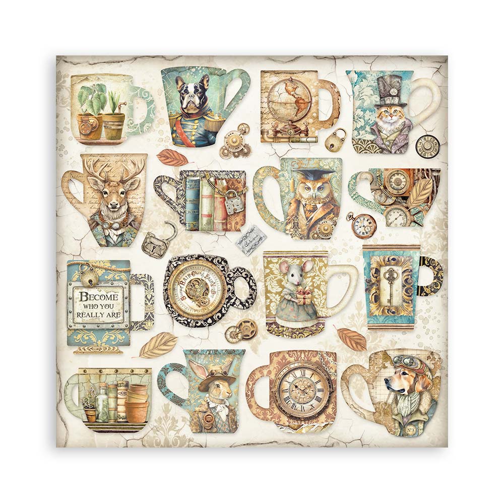 Stamperia – Blocco scrapbooking 30,5 × 30,5 cm – 10 fogli fronte-retro - Alterego - immagine 31