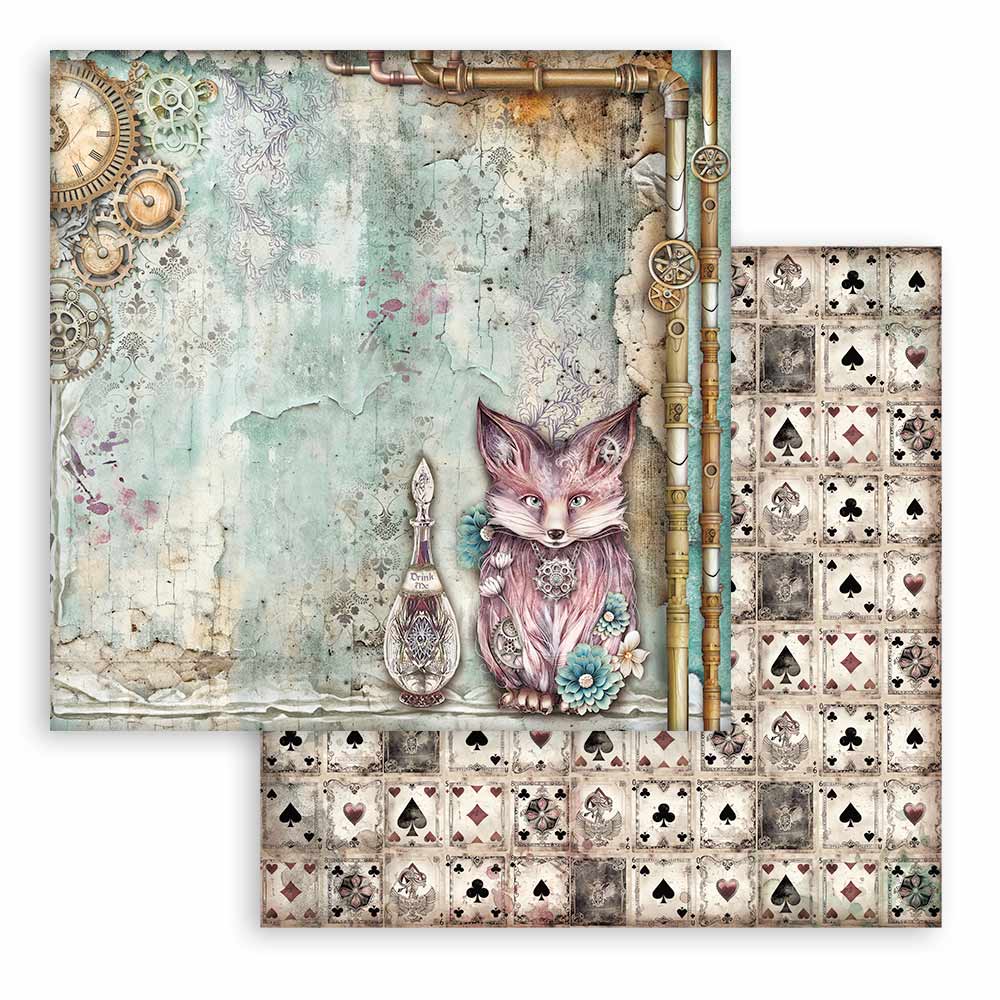 Stamperia – Blocco scrapbooking 30,5 × 30,5 cm – 10 fogli fronte-retro - Master of Magic - immagine 6