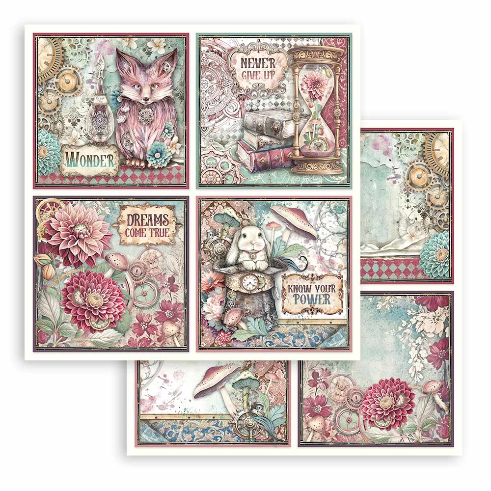 Stamperia – Blocco scrapbooking 30,5 × 30,5 cm – 10 fogli fronte-retro - Master of Magic - immagine 15