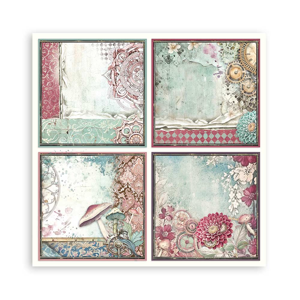 Stamperia – Blocco scrapbooking 30,5 × 30,5 cm – 10 fogli fronte-retro - Master of Magic - immagine 17