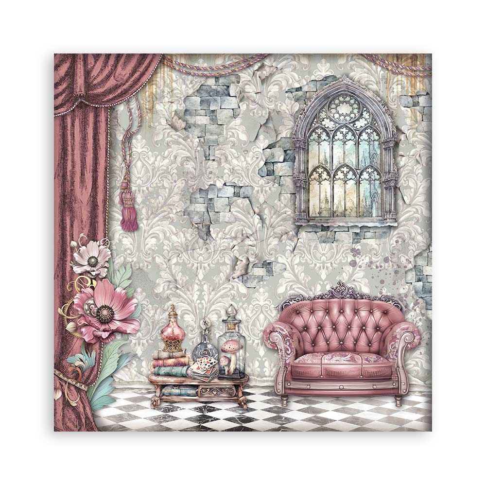 Stamperia – Blocco scrapbooking 30,5 × 30,5 cm – 10 fogli fronte-retro - Master of Magic - immagine 19