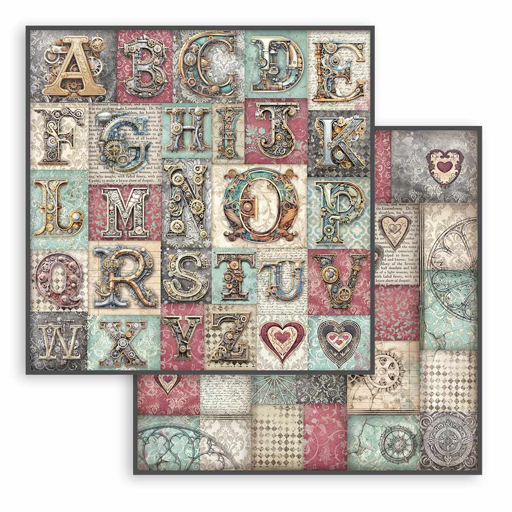 Stamperia – Blocco scrapbooking 30,5 × 30,5 cm – 10 fogli fronte-retro - Master of Magic - immagine 21