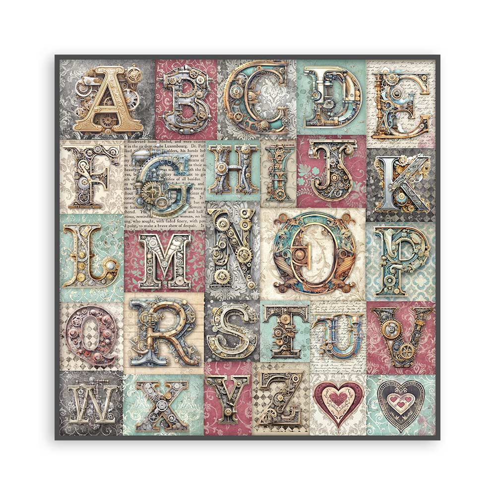 Stamperia – Blocco scrapbooking 30,5 × 30,5 cm – 10 fogli fronte-retro - Master of Magic - immagine 22