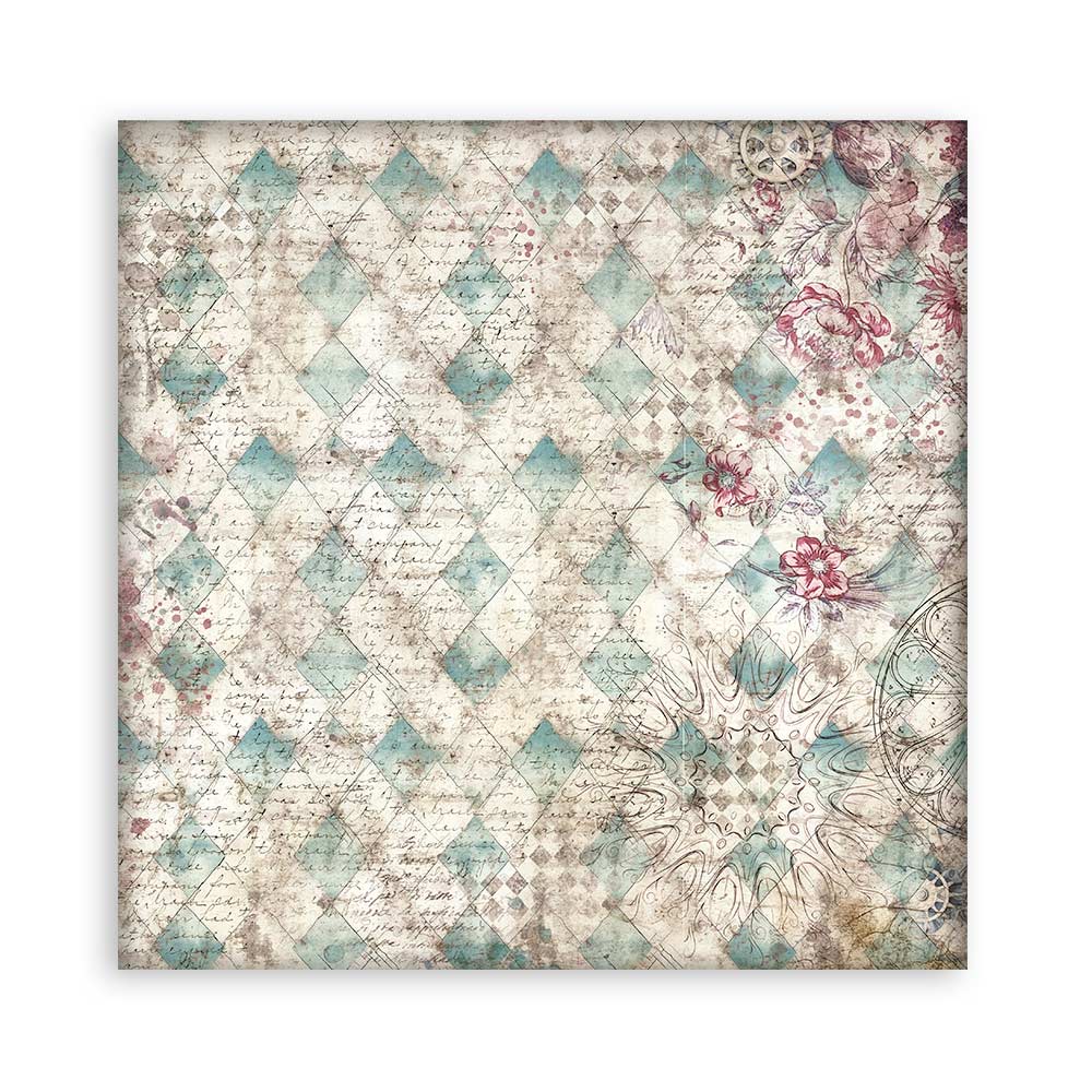 Stamperia – Blocco scrapbooking 30,5 × 30,5 cm – 10 fogli fronte-retro - Master of Magic - immagine 32