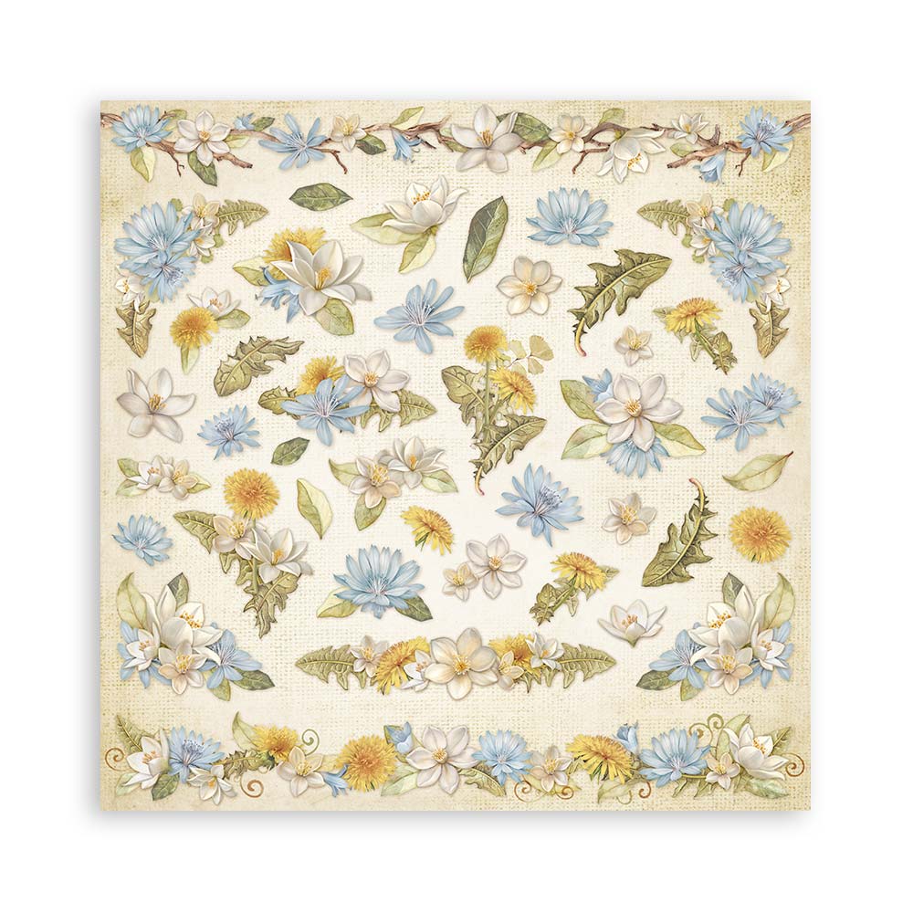 Stamperia – Blocco scrapbooking 30,5 × 30,5 cm – 10 fogli fronte-retro - Hidden Grove - immagine 2