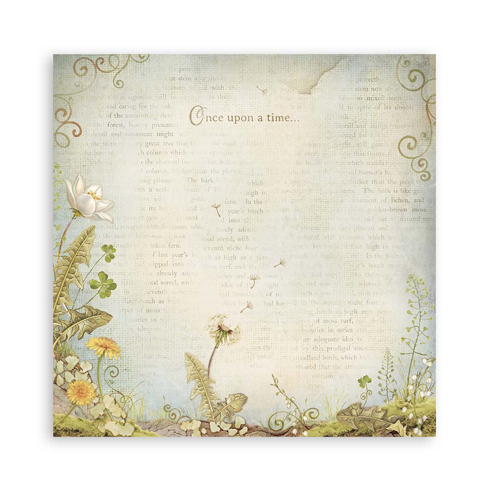 Stamperia – Blocco scrapbooking 30,5 × 30,5 cm – 10 fogli fronte-retro - Hidden Grove - immagine 5