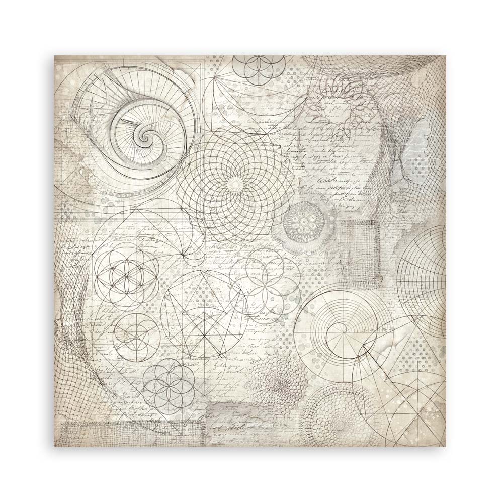Stamperia – Blocco scrapbooking 30,5 × 30,5 cm – 10 fogli fronte-retro - Silent Sea - immagine 32