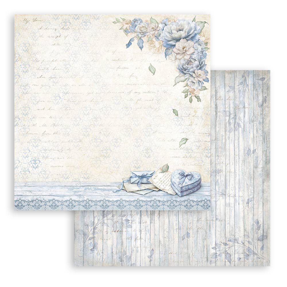 Stamperia – Blocco scrapbooking 30,5 × 30,5 cm – 10 fogli fronte-retro - Timeless - immagine 3