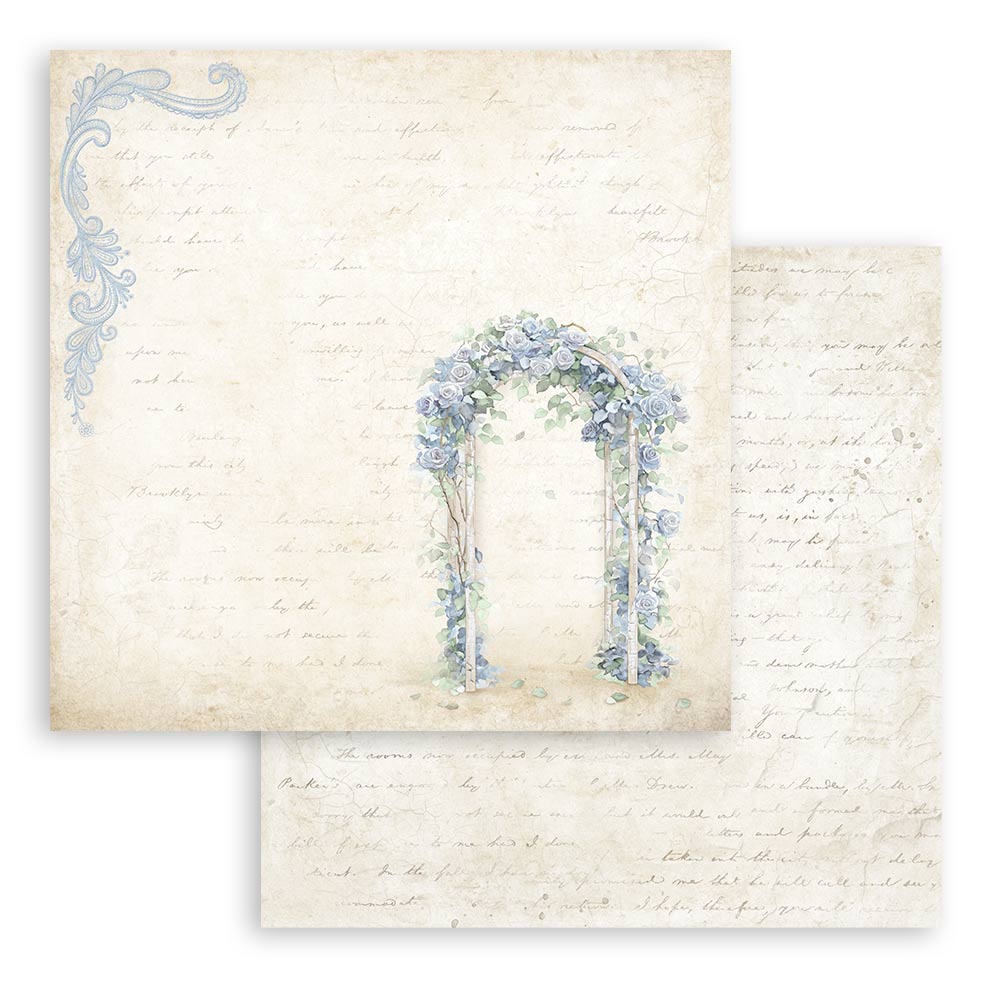 Stamperia – Blocco scrapbooking 30,5 × 30,5 cm – 10 fogli fronte-retro - Timeless - immagine 6