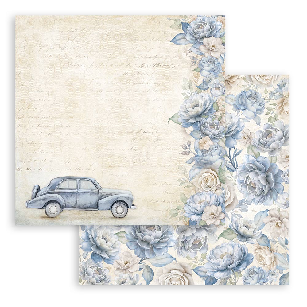 Stamperia – Blocco scrapbooking 30,5 × 30,5 cm – 10 fogli fronte-retro - Timeless - immagine 15