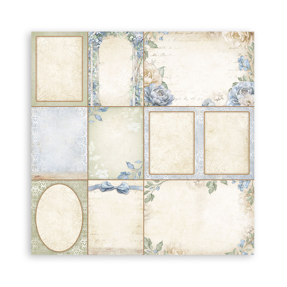 Stamperia – Blocco scrapbooking 30,5 × 30,5 cm – 10 fogli fronte-retro - Timeless - immagine 29