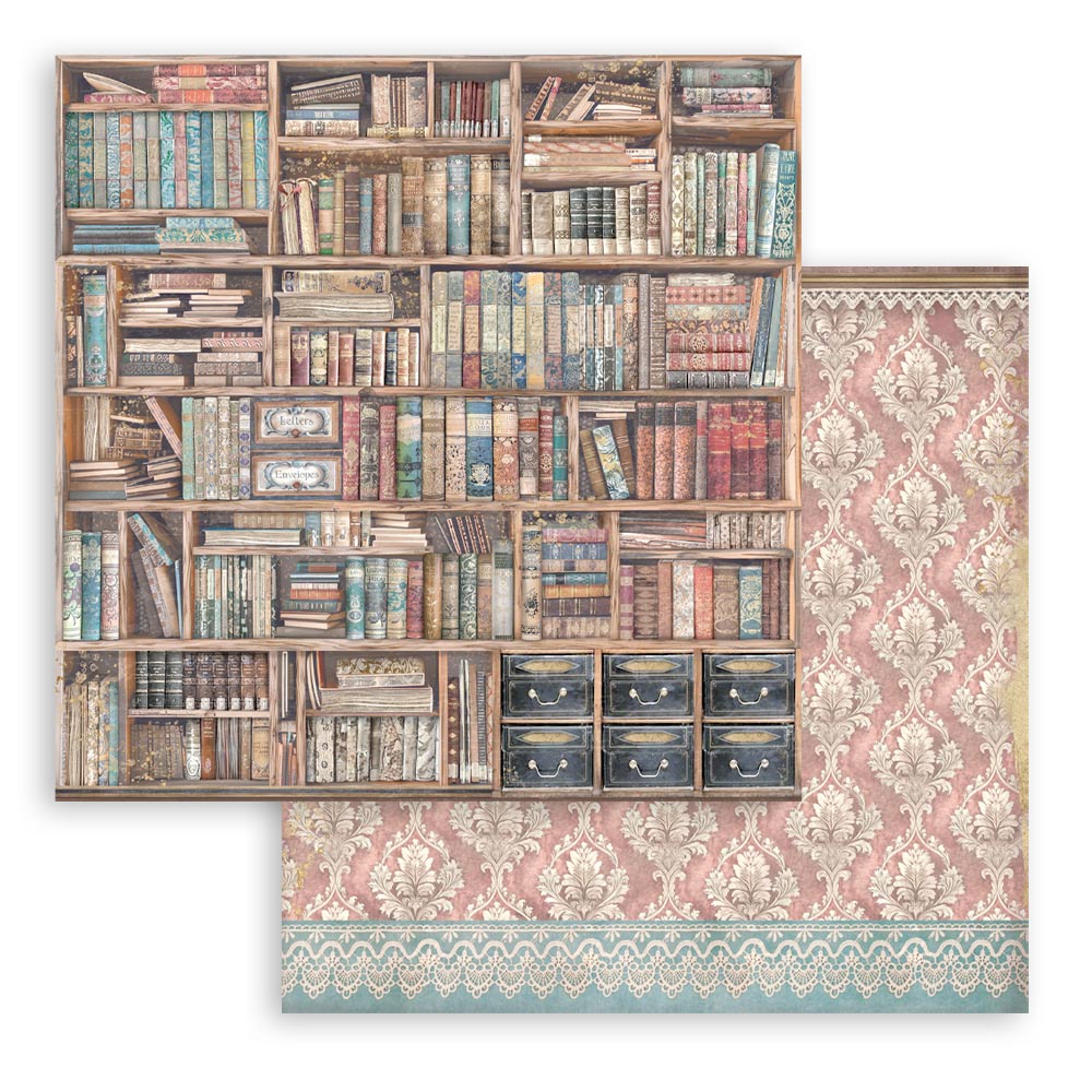 Stamperia – Blocco scrapbooking 30,5 × 30,5 cm – 10 fogli fronte-retro - Venice City of Art - immagine 24