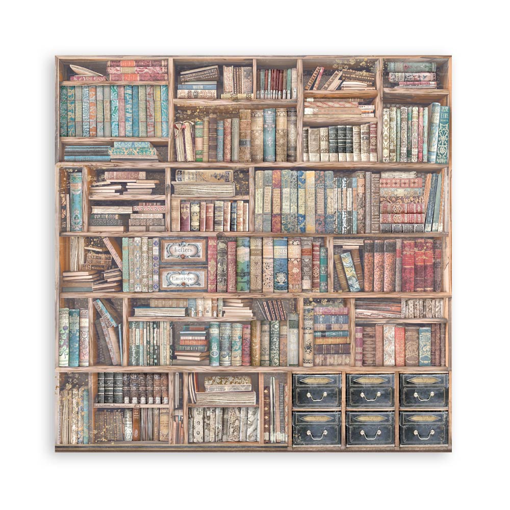 Stamperia – Blocco scrapbooking 30,5 × 30,5 cm – 10 fogli fronte-retro - Venice City of Art - immagine 25