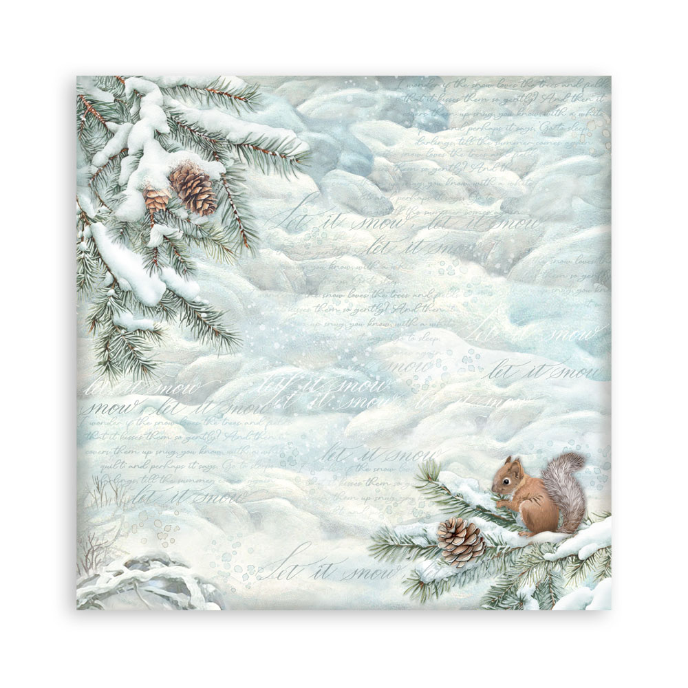 Stamperia – Blocco scrapbooking 30,5 × 30,5 cm – 10 fogli fronte-retro - The Owl's House - immagine 11