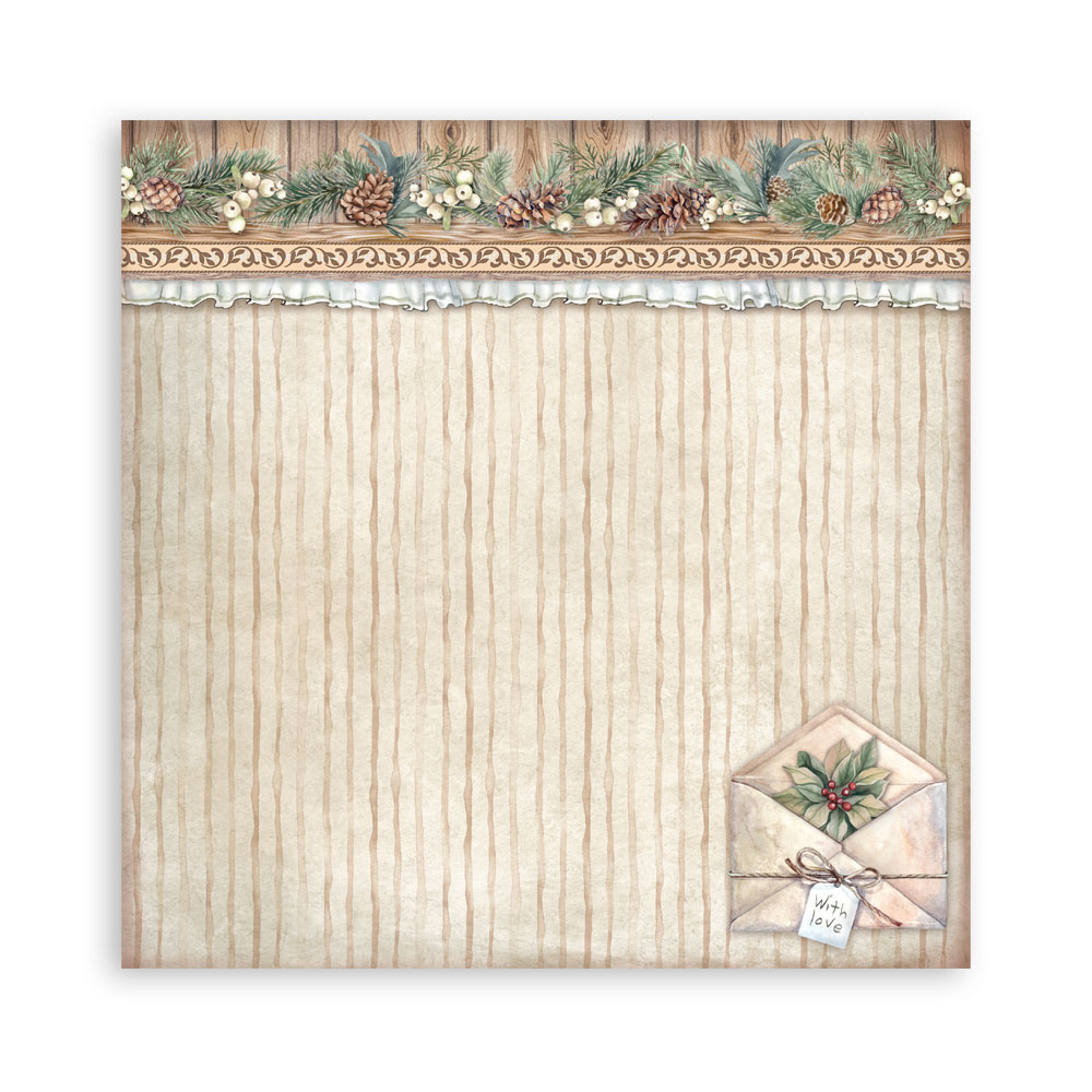 Stamperia – Blocco scrapbooking 30,5 × 30,5 cm – 10 fogli fronte-retro - The Owl's House - immagine 20