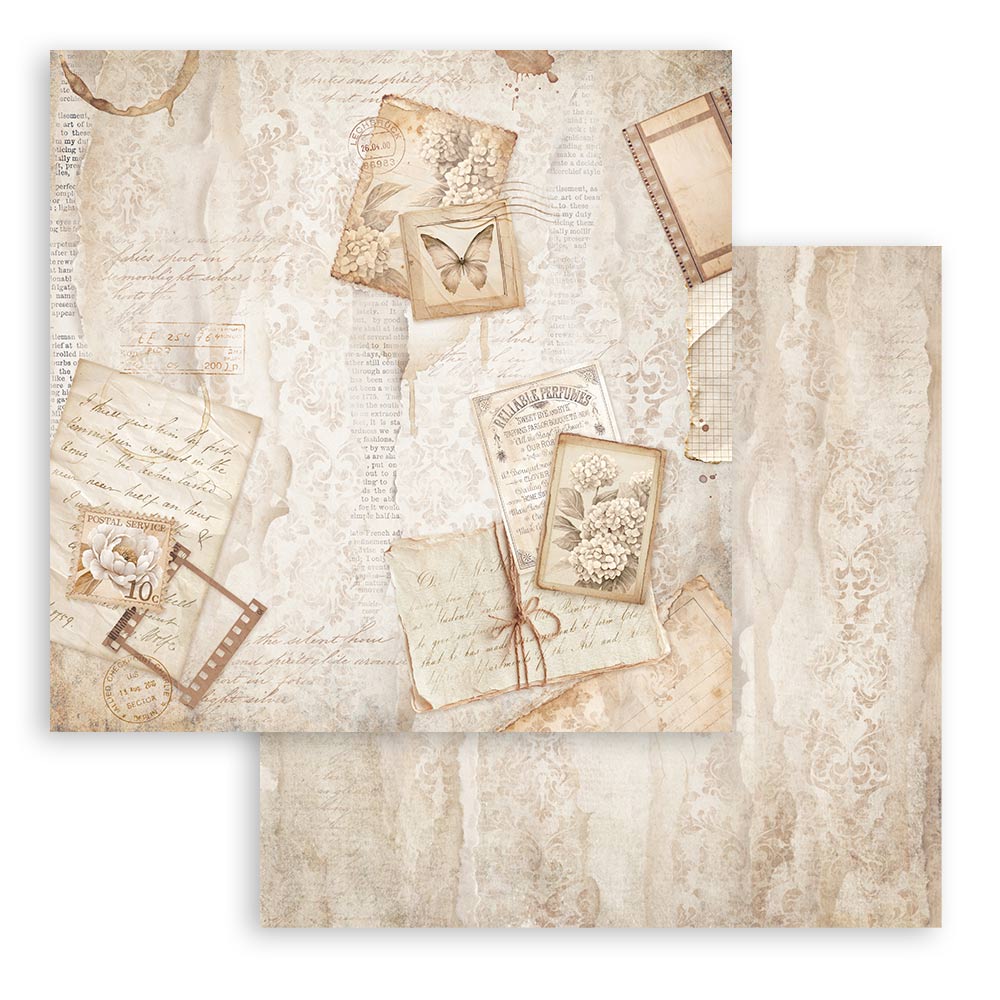 Stamperia – Blocco scrapbooking 30,5 × 30,5 cm – 10 fogli fronte-retro - Quiet Days - immagine 9