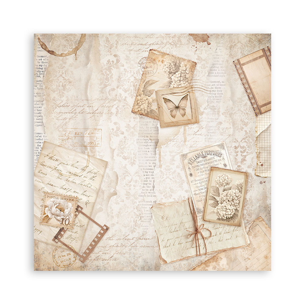 Stamperia – Blocco scrapbooking 30,5 × 30,5 cm – 10 fogli fronte-retro - Quiet Days - immagine 10