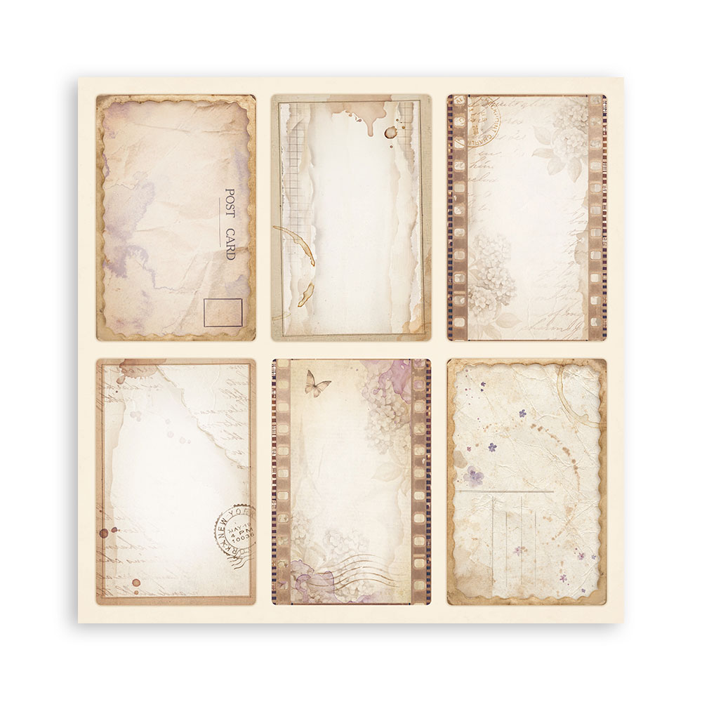 Stamperia – Blocco scrapbooking 30,5 × 30,5 cm – 10 fogli fronte-retro - Quiet Days - immagine 29
