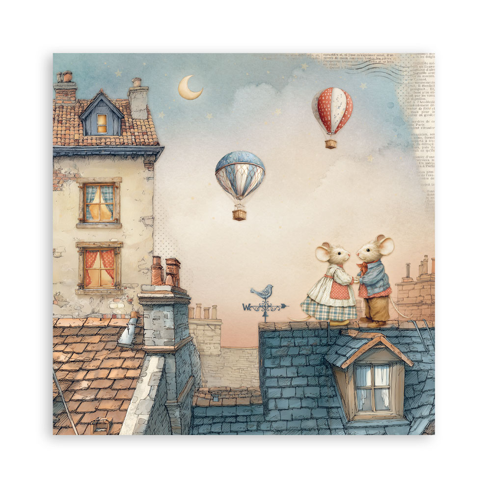 Stamperia – Blocco scrapbooking 30,5 × 30,5 cm – 10 fogli fronte-retro - Family - immagine 20