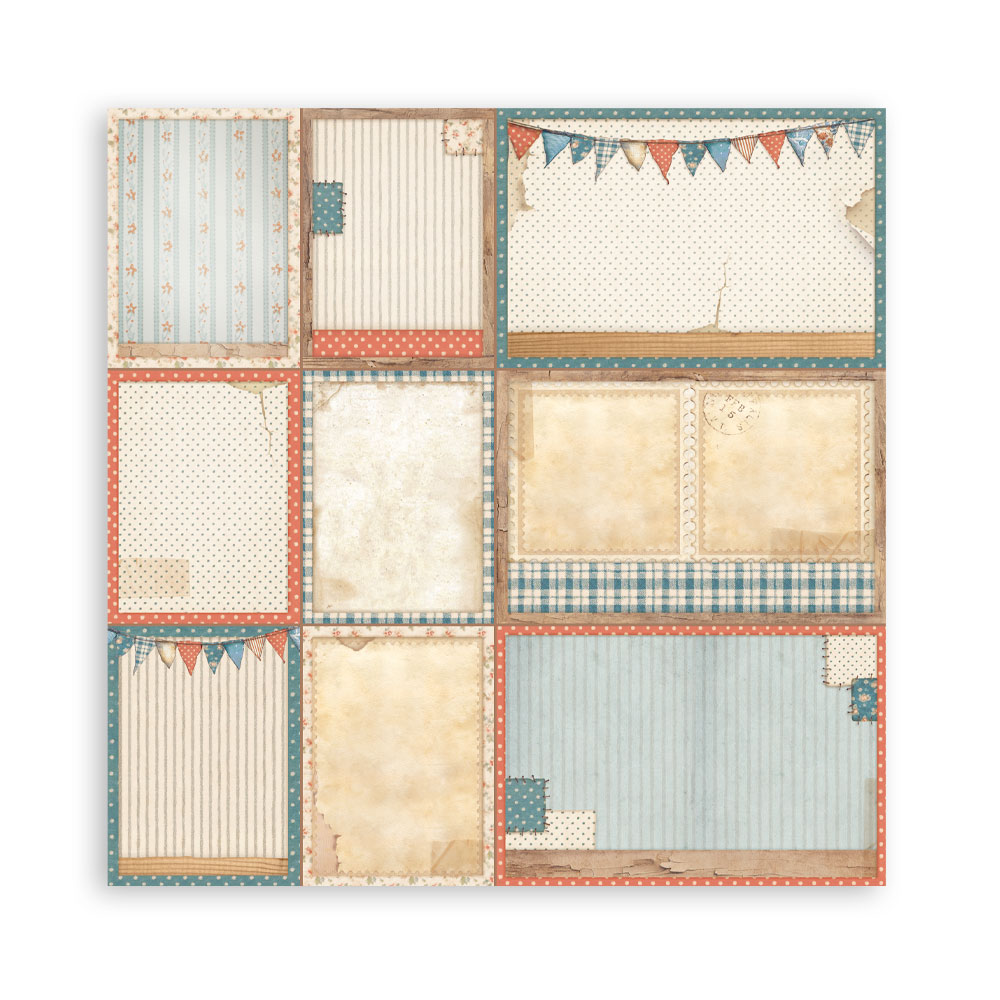 Stamperia – Blocco scrapbooking 30,5 × 30,5 cm – 10 fogli fronte-retro - Family - immagine 33