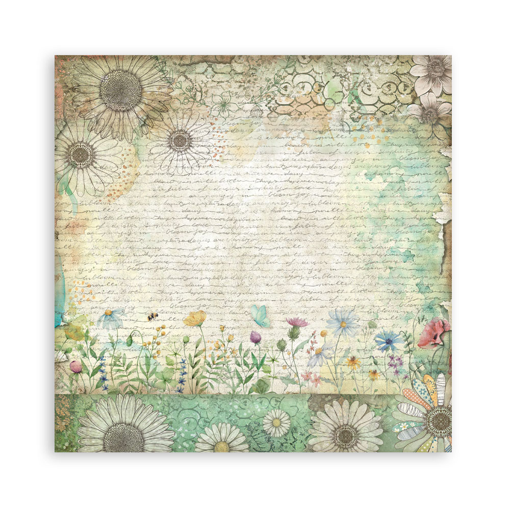 Stamperia – Blocco scrapbooking 30,5 × 30,5 cm – 10 fogli fronte-retro - Daisy Art - immagine 10