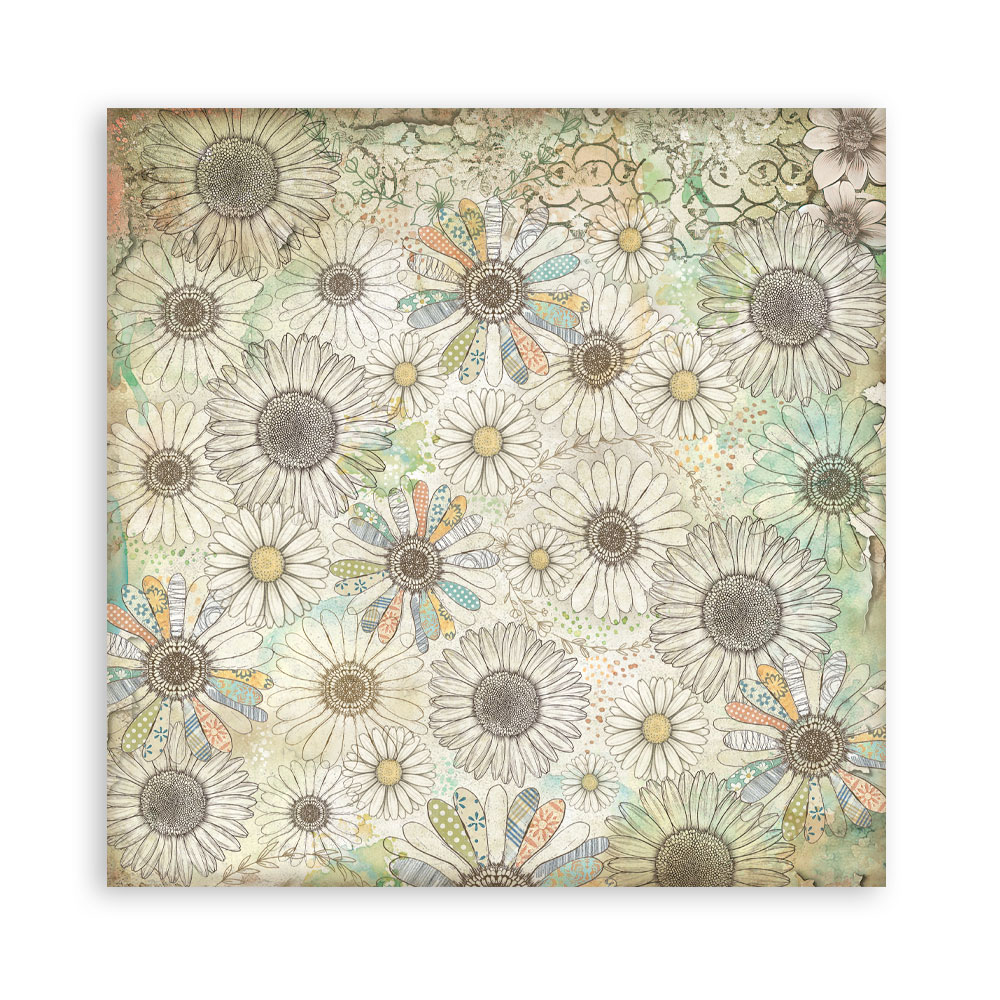 Stamperia – Blocco scrapbooking 30,5 × 30,5 cm – 10 fogli fronte-retro - Daisy Art - immagine 11