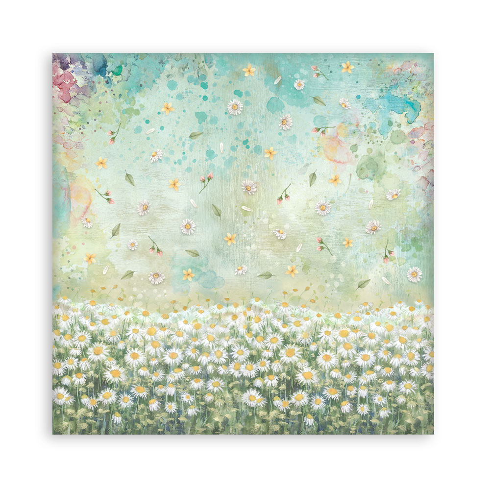 Stamperia – Blocco scrapbooking 30,5 × 30,5 cm – 10 fogli fronte-retro - Daisy Art - immagine 29