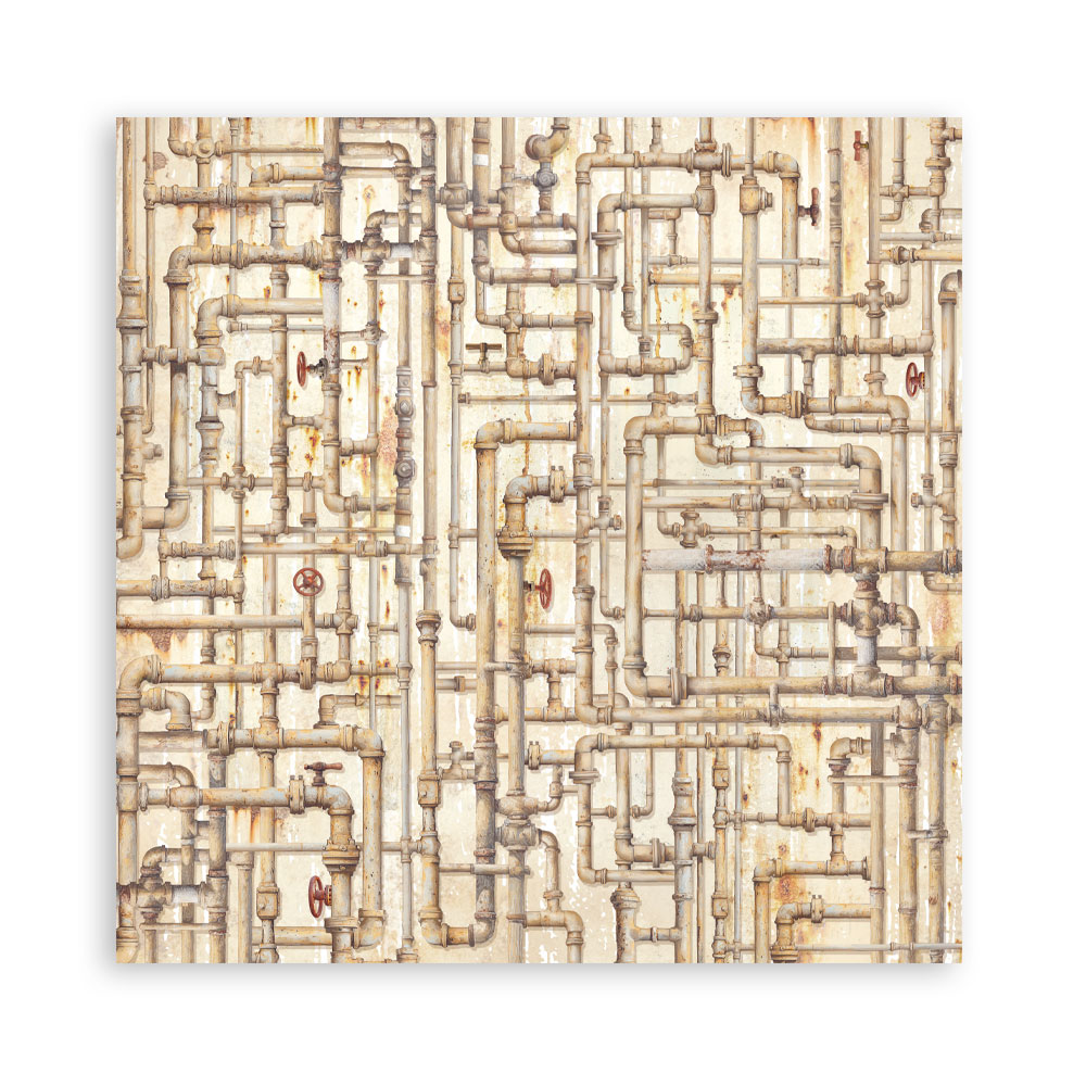 Stamperia – Blocco scrapbooking 30,5 × 30,5 cm – 10 fogli fronte-retro - A new Beginning - immagine 11