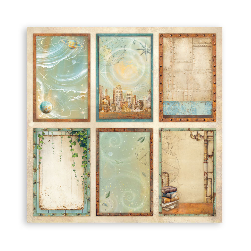 Stamperia – Blocco scrapbooking 30,5 × 30,5 cm – 10 fogli fronte-retro - A new Beginning - immagine 29