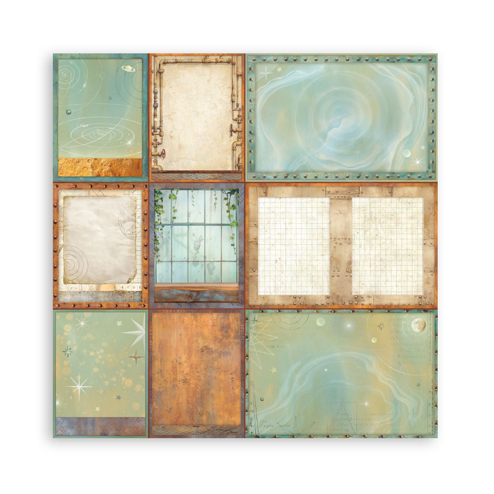 Stamperia – Blocco scrapbooking 30,5 × 30,5 cm – 10 fogli fronte-retro - A new Beginning - immagine 32