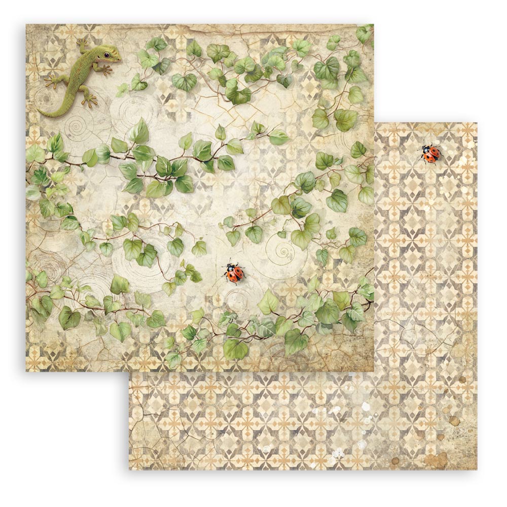 Stamperia – Blocco scrapbooking 30,5 × 30,5 cm – 10 fogli fronte-retro - All Around - immagine 7