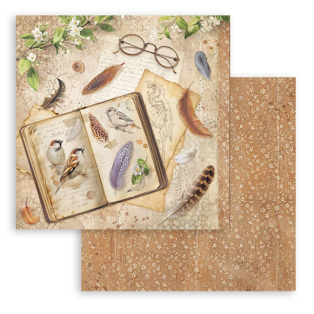 Stamperia – Blocco scrapbooking 30,5 × 30,5 cm – 10 fogli fronte-retro - All Around - immagine 16