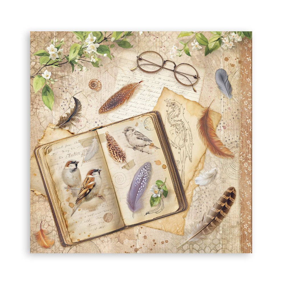 Stamperia – Blocco scrapbooking 30,5 × 30,5 cm – 10 fogli fronte-retro - All Around - immagine 17
