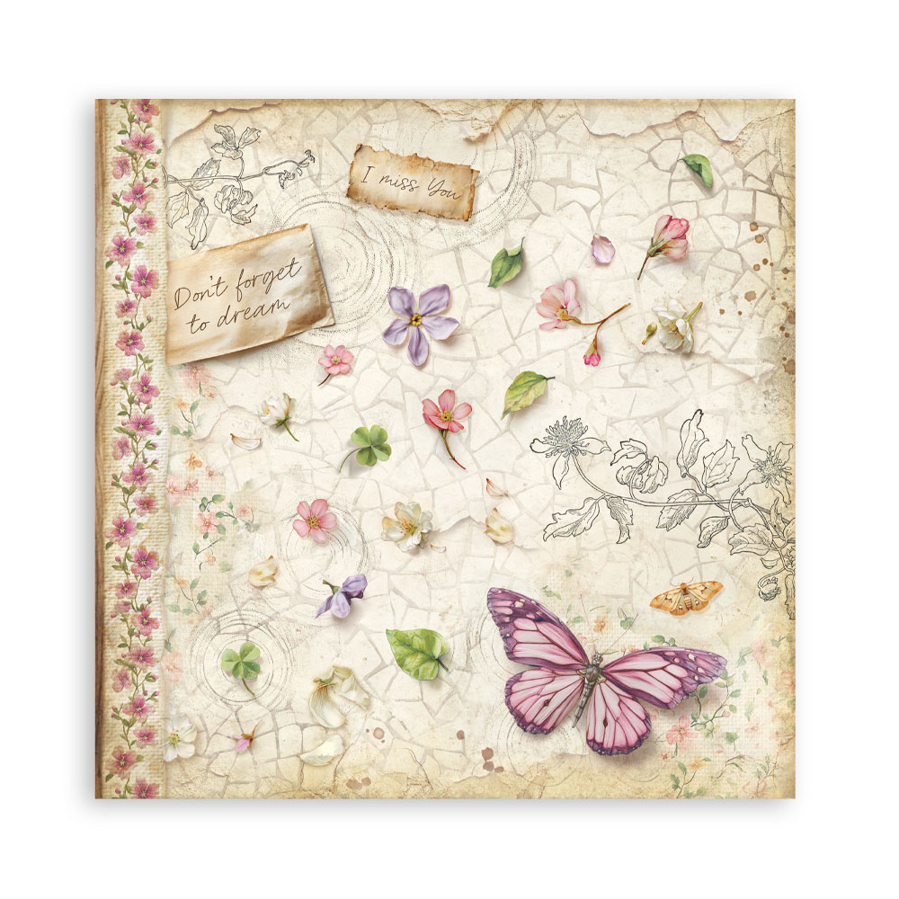 Stamperia – Blocco scrapbooking 30,5 × 30,5 cm – 10 fogli fronte-retro - All Around - immagine 20