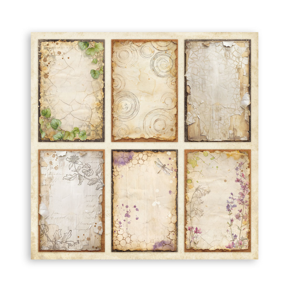 Stamperia – Blocco scrapbooking 30,5 × 30,5 cm – 10 fogli fronte-retro - All Around - immagine 33
