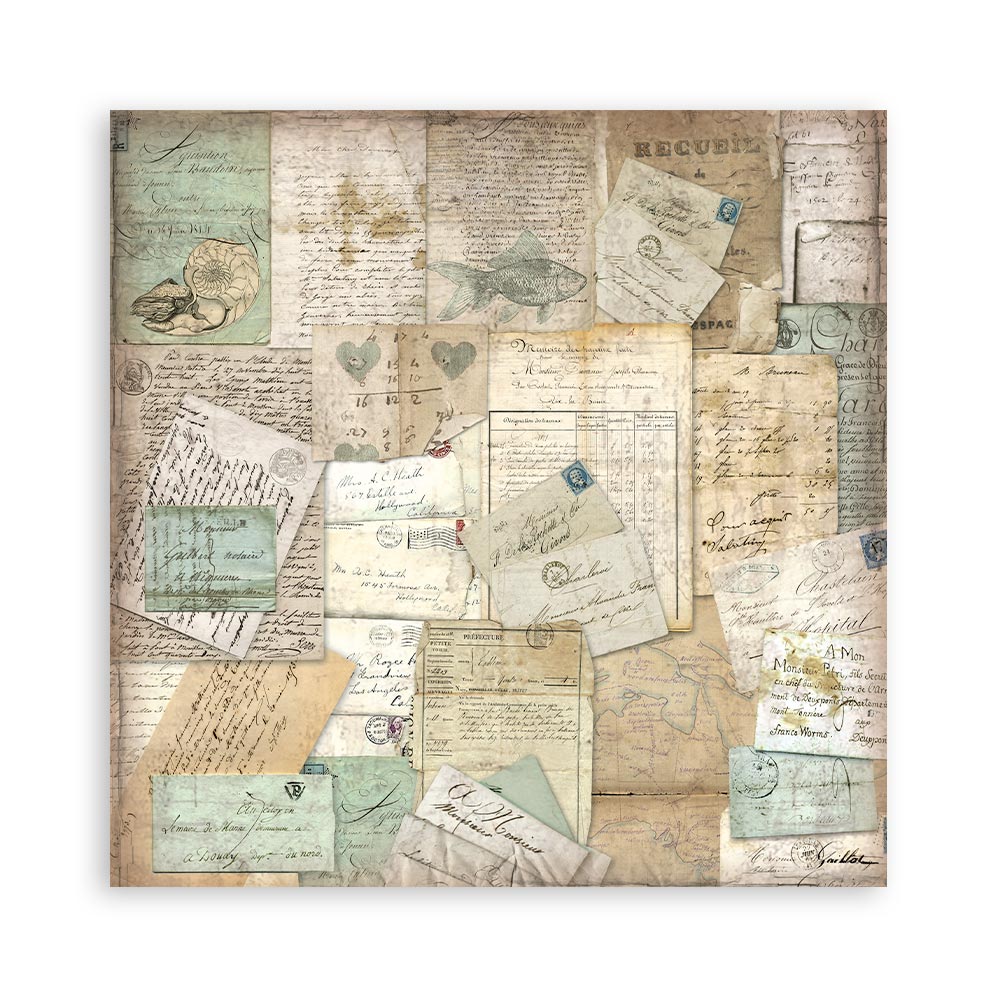 Stamperia – Blocco scrapbooking 30,5 × 30,5 cm – 10 fogli fronte-retro - Around the world - immagine 10