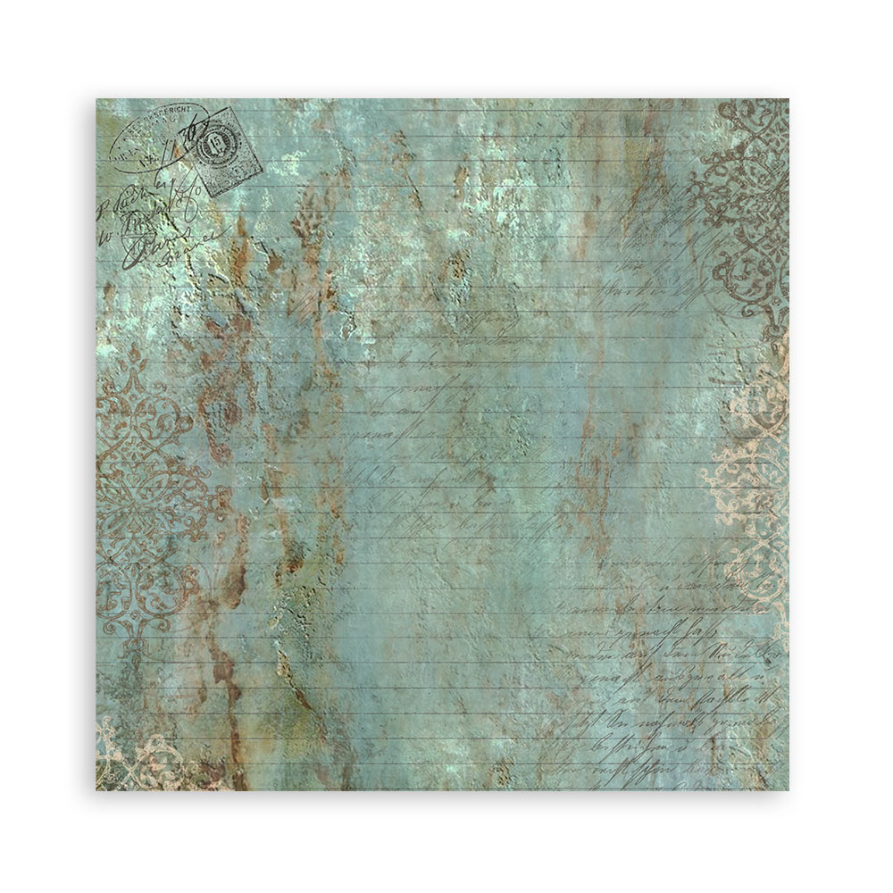 Stamperia – Blocco scrapbooking 30,5 × 30,5 cm – 10 fogli fronte-retro - Around the world - immagine 16