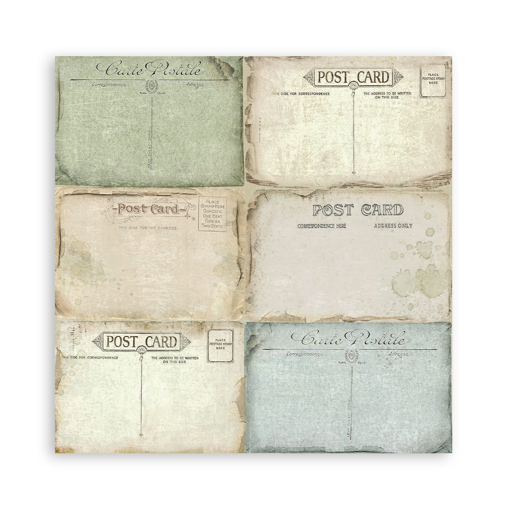 Stamperia – Blocco scrapbooking 30,5 × 30,5 cm – 10 fogli fronte-retro - Around the world - immagine 24
