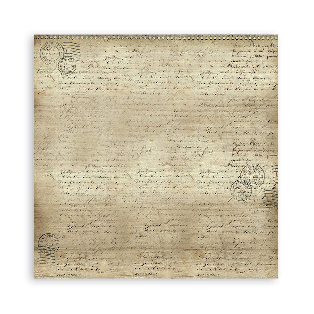 Stamperia – Blocco scrapbooking 30,5 × 30,5 cm – 10 fogli fronte-retro - Around the world - immagine 25