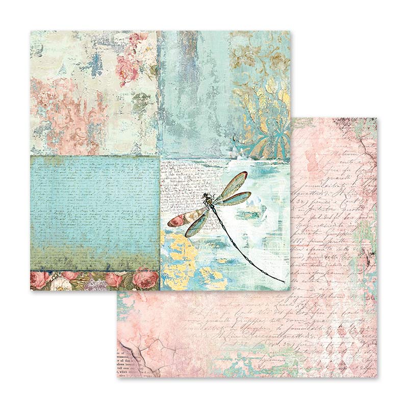Stamperia – Blocco scrapbooking 30,5 × 30,5 cm – 10 fogli fronte-retro - Wonderland - immagine 4