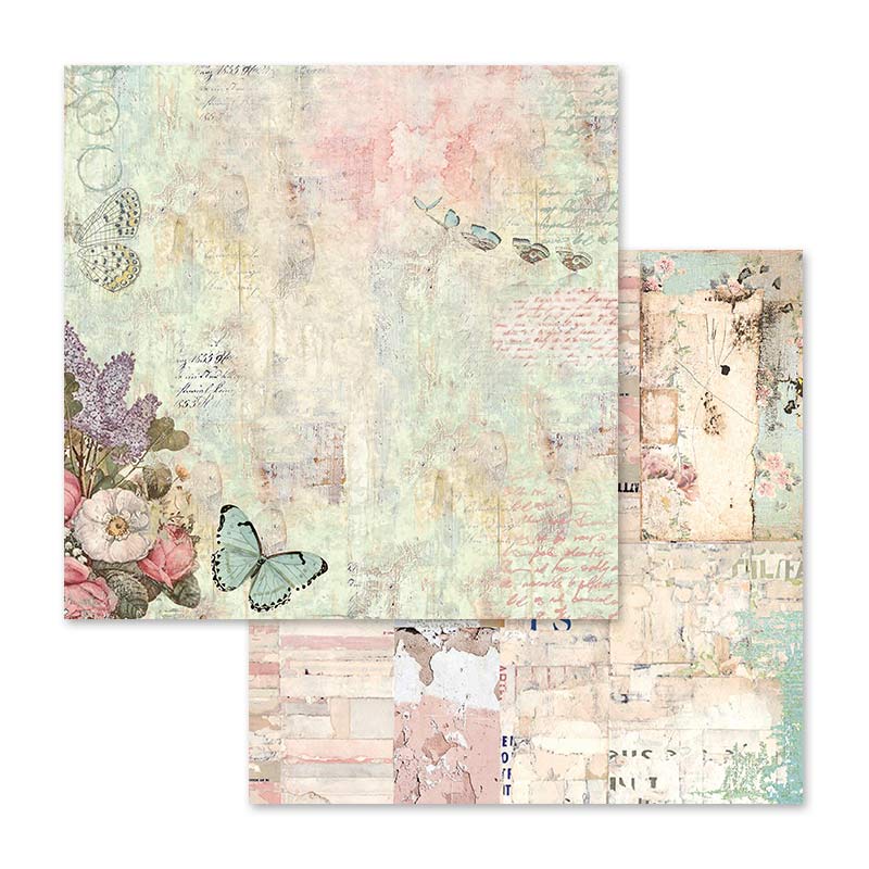 Stamperia – Blocco scrapbooking 30,5 × 30,5 cm – 10 fogli fronte-retro - Wonderland - immagine 5