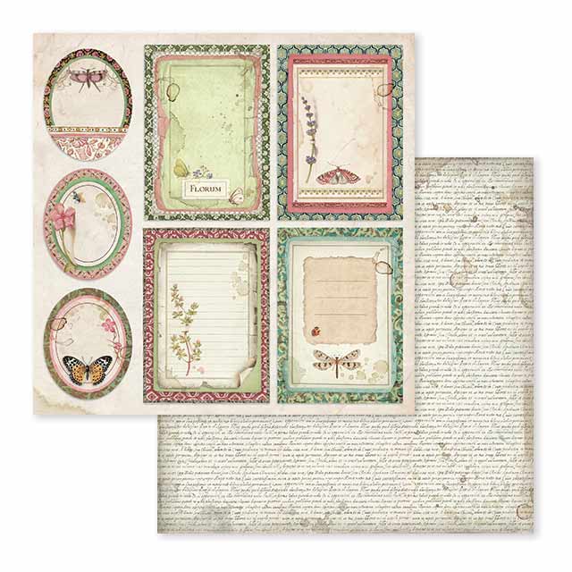 Stamperia – Blocco scrapbooking 30,5 × 30,5 cm – 10 fogli fronte-retro - Spring Botanic - immagine 6