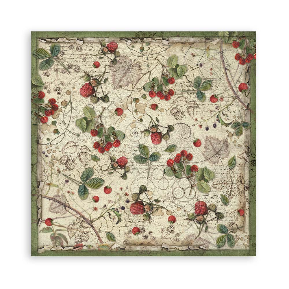 Stamperia – Blocco scrapbooking 30,5 × 30,5 cm – 10 fogli fronte-retro - Forest - immagine 16