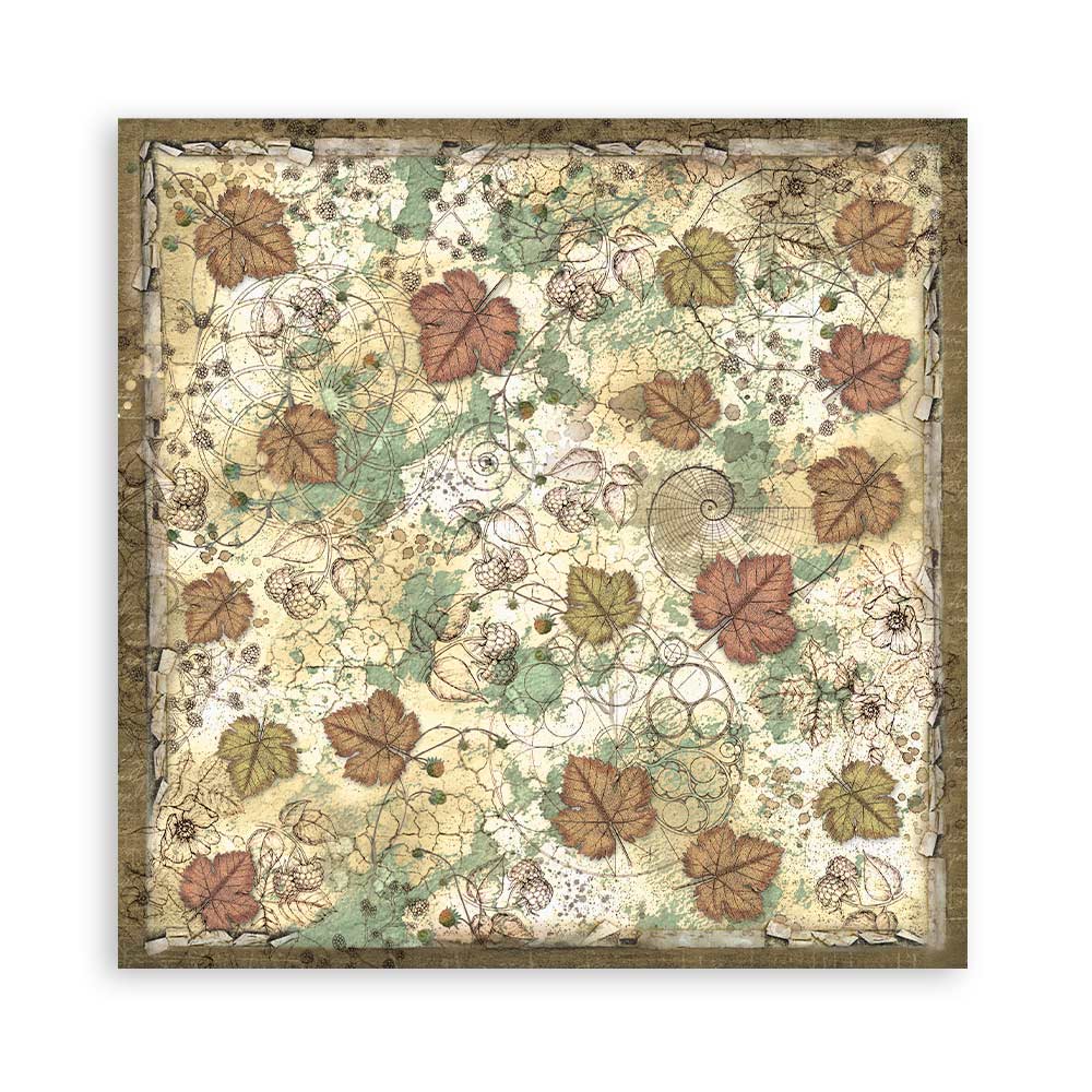 Stamperia – Blocco scrapbooking 30,5 × 30,5 cm – 10 fogli fronte-retro - Forest - immagine 17
