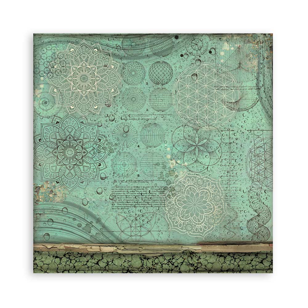 Stamperia – Blocco scrapbooking 30,5 × 30,5 cm – 10 fogli fronte-retro - Forest - immagine 26