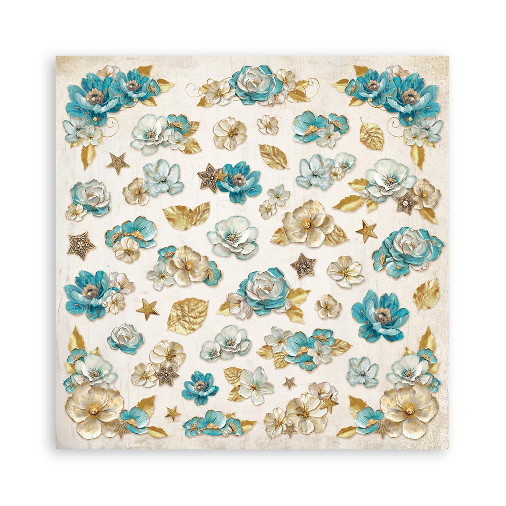 Stamperia – Blocco scrapbooking 30,5 × 30,5 cm – 22 fogli stampati su un lato - Masquerade - immagine 2