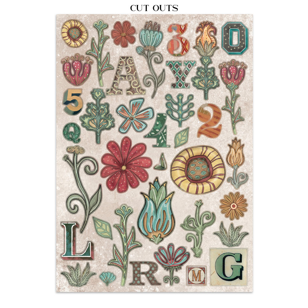 Stamperia – Junk Journal – adesivi, ritagli e sfondi - Furry Friends - immagine 12