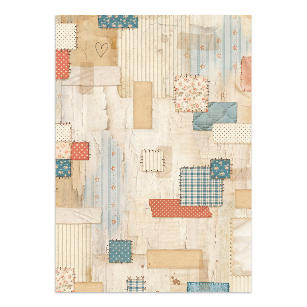 Stamperia – Junk Journal – adesivi, ritagli e sfondi - Family - immagine 8