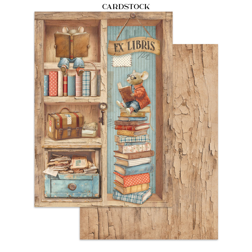 Stamperia – Junk Journal – adesivi, ritagli e sfondi - Family - immagine 13