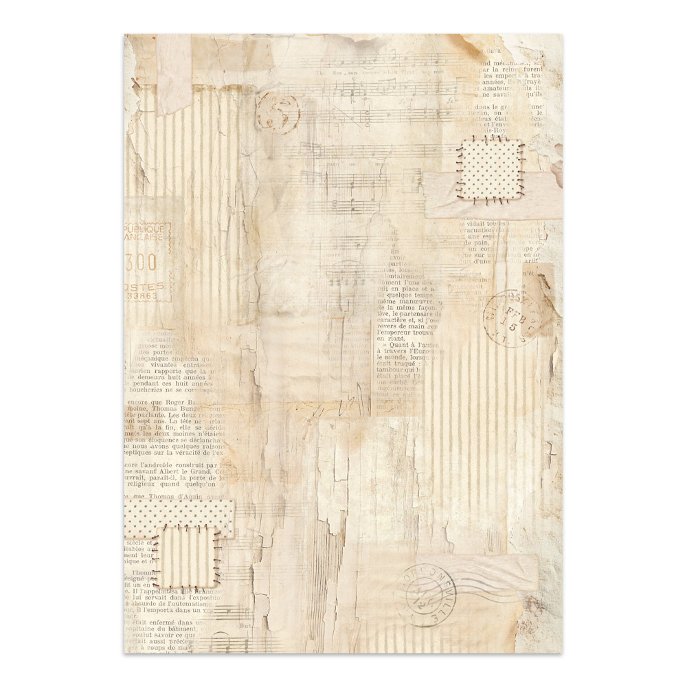 Stamperia – Junk Journal – adesivi, ritagli e sfondi - Family - immagine 31